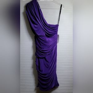 BISOU BISOU Purple Dress, size 8